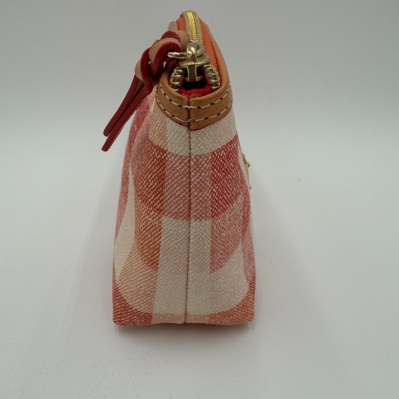 NWOT Dooney & Bourke Quadretto Check Cosmetic Case - Picture 4 of 12